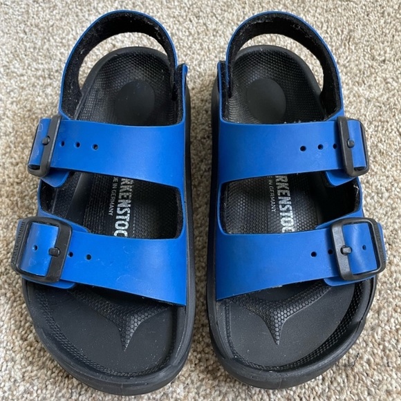 Birkenstock Other - Birkenstock sandals blue waterproof 34 Kids US 3-3.5